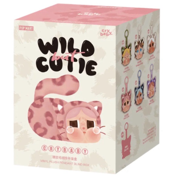 Wild but Cutie Crybaby Series Plush Pendant - NEW, box damaged - Picture 2 of 9